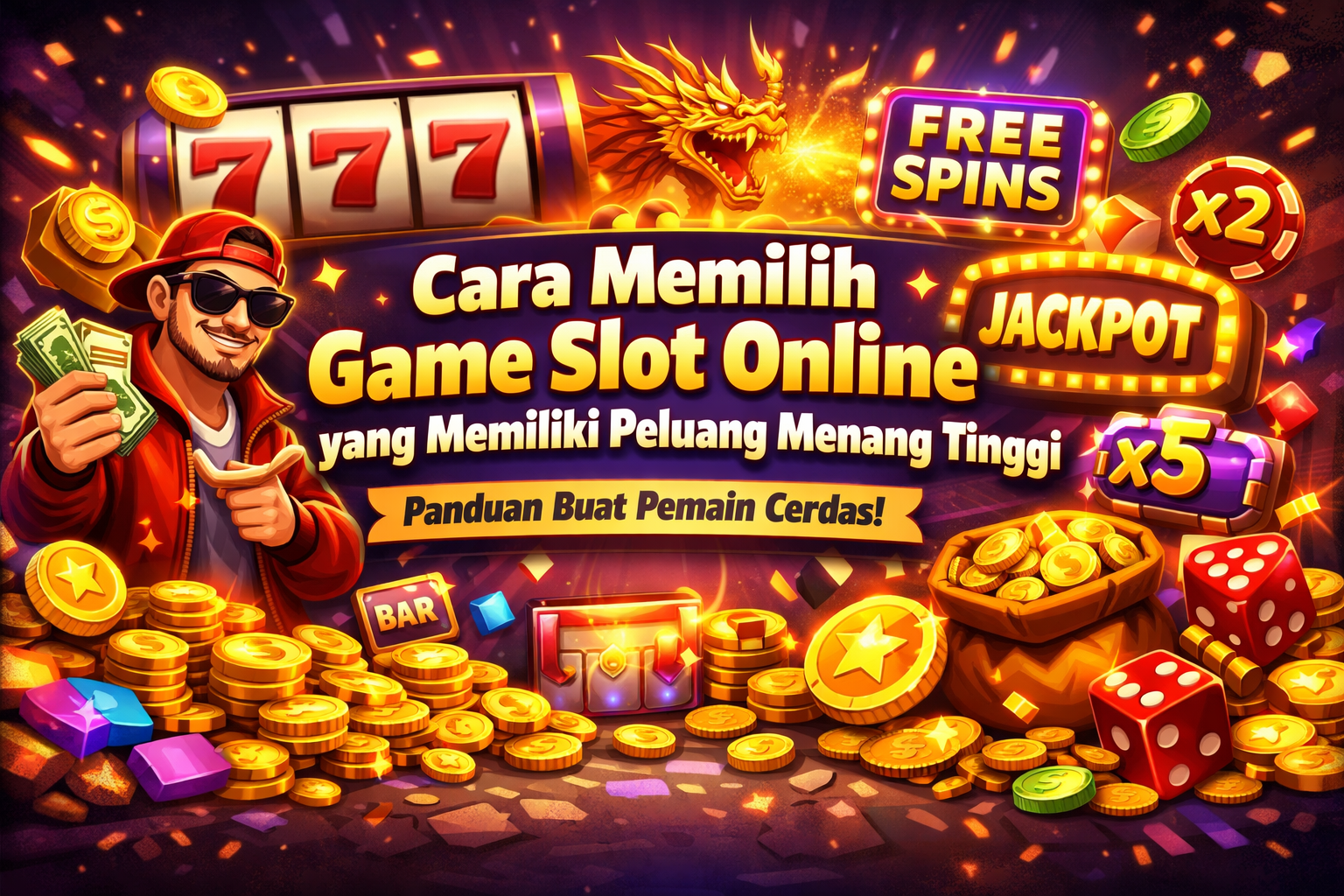 Cara Memilih Game Slot Online yang Memiliki Peluang Menang Tinggi