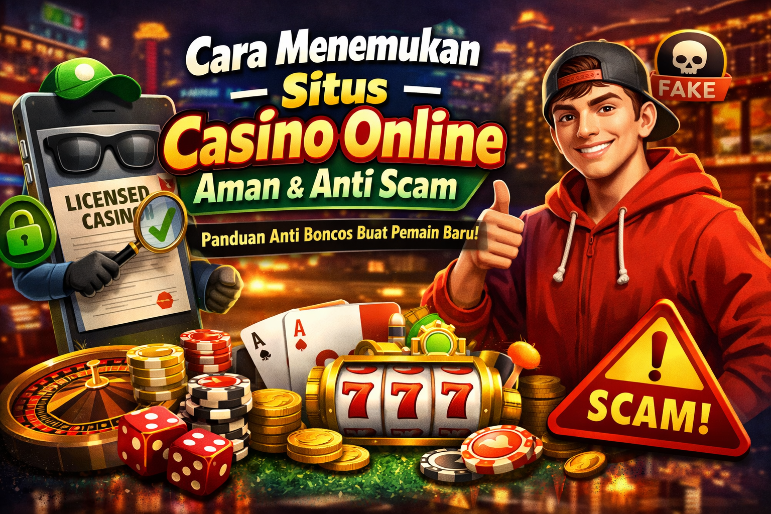 Cara Menemukan Situs Casino Online Aman dan Anti Scam