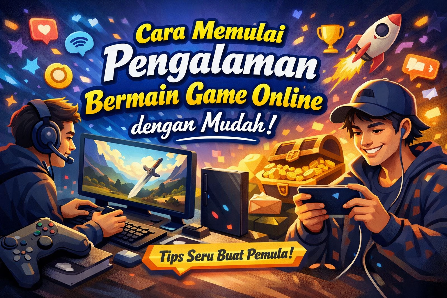 Cara Memulai Pengalaman Bermain Game Online dengan Mudah
